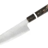 ORYOKI Santokumesser*Allzweckmesser SPG2 Migaki Tsuchime Santoku 180, Birke