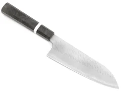 ORYOKI Santokumesser*Allzweckmesser SPG2 Migaki Tsuchime Santoku 180, Birke