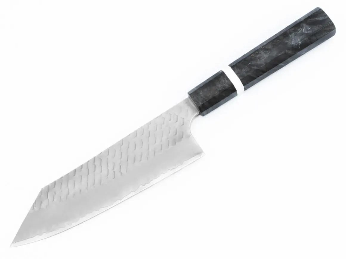 ORYOKI Bunka Messer*Allzweckmesser SPG2 Migaki Tsuchime Bunka 180, Birke