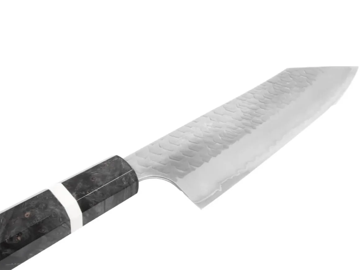ORYOKI Bunka Messer*Allzweckmesser SPG2 Migaki Tsuchime Bunka 180, Birke