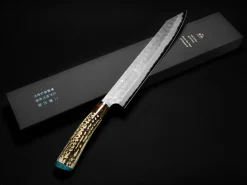 ORYOKI Sushi-Messer|Sashimi Messer*AS Kiritsuke Sujihiki 255 Tsuchime, Kadzuno-gara
