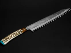 ORYOKI Sushi-Messer|Sashimi Messer*AS Kiritsuke Sujihiki 255 Tsuchime, Kadzuno-gara