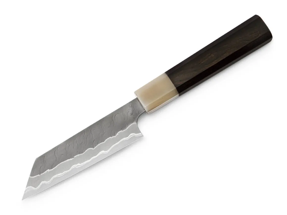 ORYOKI Petty Messer*AS Paring Kiritsuke Tsuchime 120, Ebony Handle