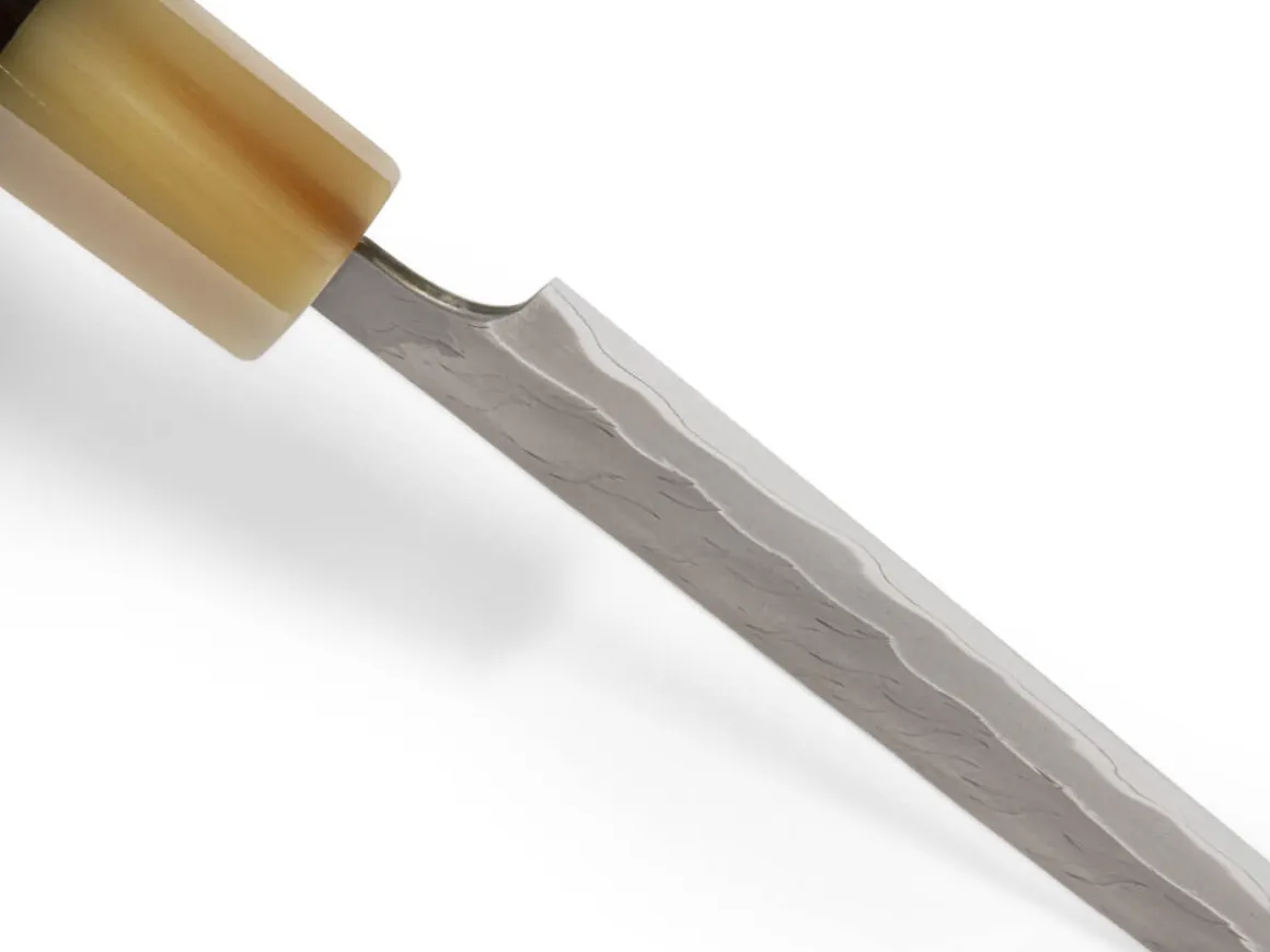 ORYOKI Petty Messer*AS Paring Kiritsuke Tsuchime 120, Ebony Handle