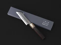 ORYOKI Petty Messer*AS Paring Kiritsuke Tsuchime 120, Ebony Handle