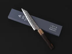 ORYOKI Petty Messer*AS Petty Kiritsuke Tsuchime 150, Ebony Handle