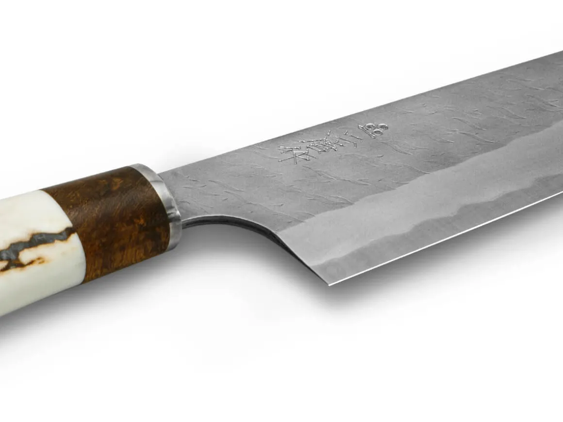 ORYOKI Santokumesser*AS Santoku 180 Tsuchime, Kadzuno-gara