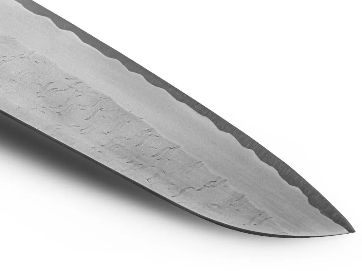 ORYOKI Santokumesser*AS Santoku 180 Tsuchime, Kadzuno-gara