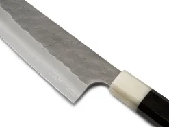 ORYOKI Santokumesser*AS Santoku Tsuchime 180, Ebony Handle