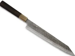 ORYOKI Sushi-Messer|Sashimi Messer*AS Sujihiki Kiritsuke Tsuchime 255, Ebony Handle