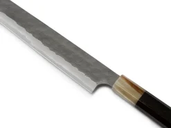 ORYOKI Sushi-Messer|Sashimi Messer*AS Sujihiki Kiritsuke Tsuchime 255, Ebony Handle