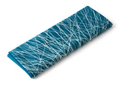 ORYOKI Furoshiki*Baumwolltasche Furoshiki Tsuru, blau, 100 cm