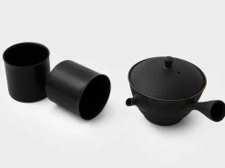 ORYOKI Teeschalen Und Becher|Teegeschirr*Becher Sen, schwarz