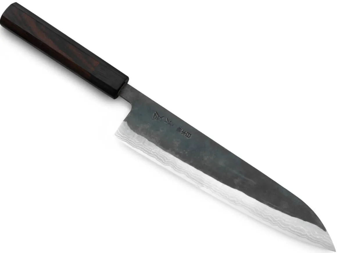 ORYOKI Damastmesser|Gyuto Messer*Damast Messer SUMINAGASHI Gyuto, 11 Lagen