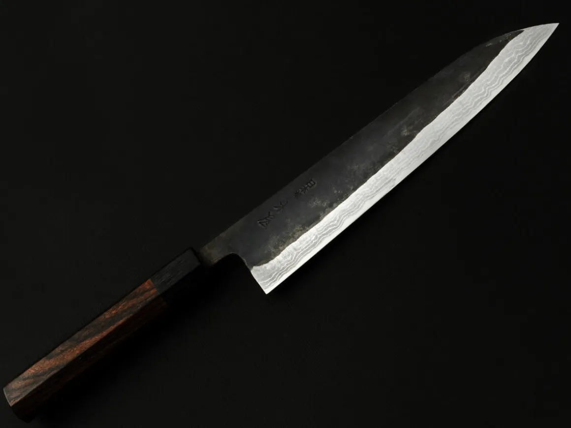 ORYOKI Damastmesser|Gyuto Messer*Damast Messer SUMINAGASHI Gyuto, 11 Lagen
