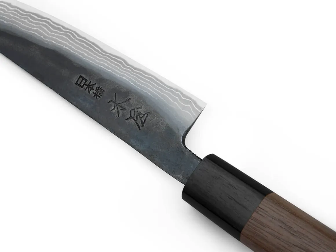 ORYOKI Petty Messer|Damastmesser*Damast Messer SUMINAGASHI Petty, 11 Lagen