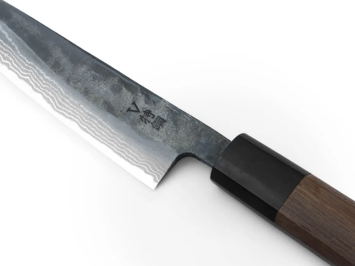 ORYOKI Petty Messer|Damastmesser*Damast Messer SUMINAGASHI Petty, 11 Lagen