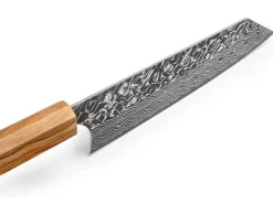 ORYOKI Bunka Messer|Damastmesser*Damastmesser Bunka 170 SG2, 63 Lagen, Olive