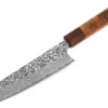 ORYOKI Bunka Messer|Damastmesser*Damastmesser Bunka 170 SG2, 63 Lagen, Quitte