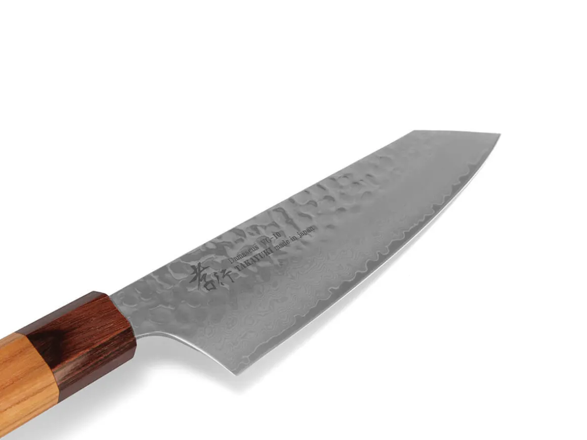 ORYOKI Bunka Messer|Damastmesser*Damastmesser Bunka 160, VG-10, Hammerschlag