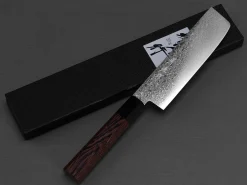 ORYOKI Nakiri Messer|Damastmesser*Damastmesser Ginga Nakiri 165, ZA-18