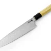 ORYOKI Gyuto Messer|Damastmesser*Damastmesser Gyuto 240, Silver Steel