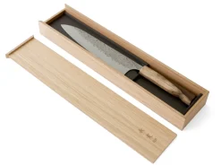 ORYOKI Gyuto Messer|Damastmesser*Damastmesser Gyuto 210 White Ebony, 35 Lagen