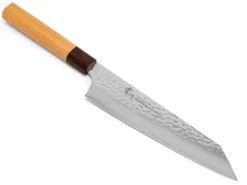 ORYOKI Gyuto Messer|Damastmesser*Damastmesser Kengata Gyuto 190, VG-10, Hammerschlag