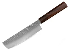 ORYOKI Nakiri Messer|Damastmesser*Damastmesser Nakiri 160, 33 Lagen, Ebony