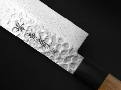 ORYOKI Nakiri Messer|Damastmesser*Damastmesser Nakiri 160, 45 Lagen