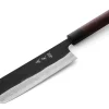 ORYOKI Nakiri Messer|Damastmesser*Damastmesser Nakiri 165 Kuroshiage Nami, 12 Lagen