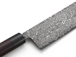 ORYOKI Nakiri Messer|Damastmesser*Damastmesser Nakiri 165, Yoshimi Kato Kurosome, 30 Lagen