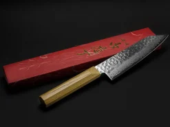 ORYOKI Santokumesser|Damastmesser*Damastmesser NON Santoku 170