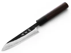 ORYOKI Petty Messer|Damastmesser*Damastmesser Petty 120 Kuroshiage Nami, 12 Lagen