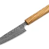 ORYOKI Petty Messer|Damastmesser*Damastmesser Petty 120 SG2, 63 Lagen, Olive