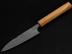 ORYOKI Petty Messer|Damastmesser*Damastmesser Petty 120 SG2, 63 Lagen, Olive
