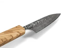 ORYOKI Petty Messer|Damastmesser*Damastmesser Petty 120 SG2, 63 Lagen, Olive