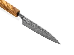 ORYOKI Petty Messer|Damastmesser*Damastmesser Petty 120 SG2, 63 Lagen, Olive