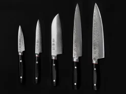 ORYOKI Santokumesser|Damastmesser*Damastmesser Saiun Santoku, 170 mm, 32 Lagen