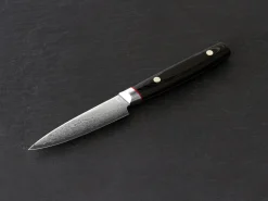 ORYOKI Petty Messer|Damastmesser*Damastmesser Saiun Schälmesser, 90 mm, 32 Lagen