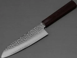 ORYOKI Santokumesser|Damastmesser*Damastmesser Santoku 170, 33 Lagen, Ebony