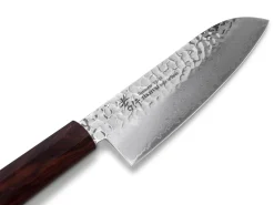 ORYOKI Santokumesser|Damastmesser*Damastmesser Santoku 170, 33 Lagen, Ebony