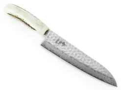 ORYOKI Santokumesser|Damastmesser*Damastmesser Santoku 180, Kadzuno-gara