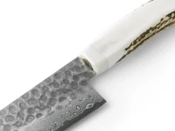 ORYOKI Santokumesser|Damastmesser*Damastmesser Santoku 180, Kadzuno-gara