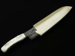 ORYOKI Santokumesser|Damastmesser*Damastmesser Santoku 180, Kadzuno-gara