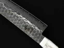 ORYOKI Santokumesser|Damastmesser*Damastmesser Santoku 180, Kadzuno-gara