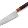 ORYOKI Santokumesser|Damastmesser*Damastmesser Santoku 165 Rose Ebony, 35 Lagen