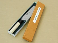 ORYOKI Santokumesser|Damastmesser*Damastmesser Santoku 180, Silver Steel