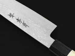 ORYOKI Santokumesser|Damastmesser*Damastmesser Santoku 180, Silver Steel