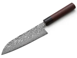 ORYOKI Santokumesser|Damastmesser*Damastmesser Santoku 165, Yoshimi Kato Kurosome, 30 Lagen